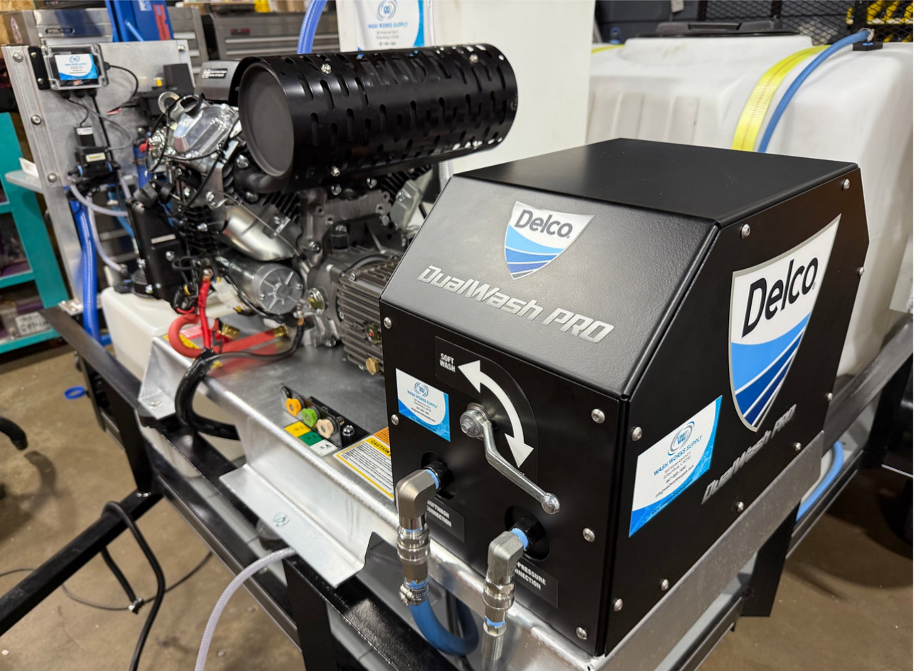 Delco DualWash PRO system